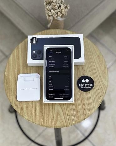 i̇pone 13: IPhone 13, 128 GB, Midnight, Zəmanət, Simsiz şarj, Face ID — 4