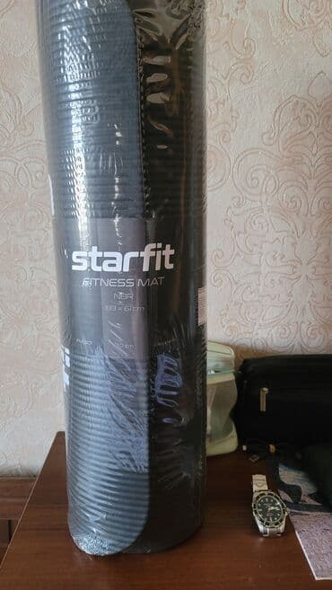 yoqa mat: Starfit NBR fitnes matı məşqlər üçün nəzərdə tutulmuşdur. Matın — 1