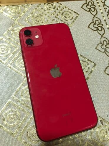 айфон 13 про макс бу: IPhone 11, 128 ГБ, Красный, Face ID — 1