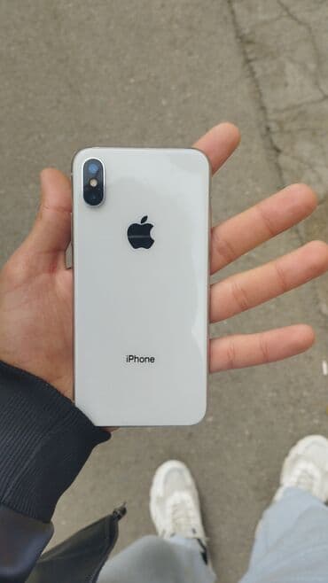 IPhone X, 64 GB, Gümüşü, Face ID
