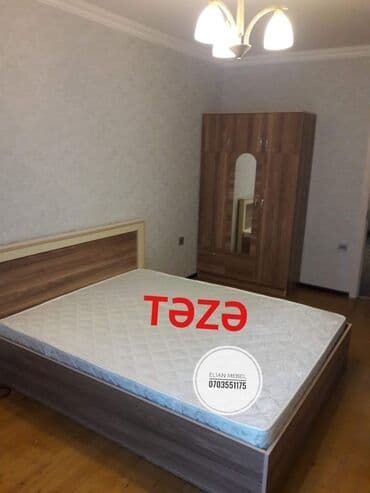 ev aboyları: İkinəfərlik çarpayı, Dolab, 2 tumba, Yeni — 7
