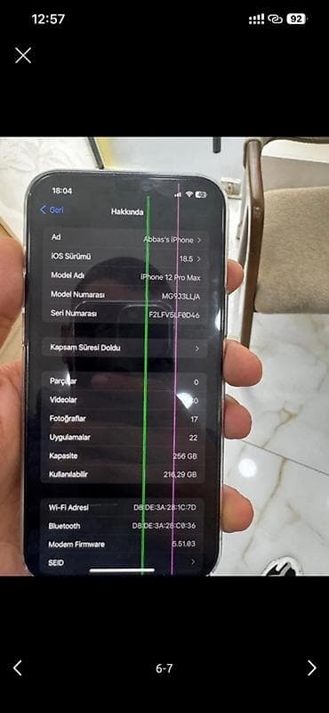 iphone 6 zapcast: IPhone 12 Pro Max, 256 GB, Göy, Face ID — 3