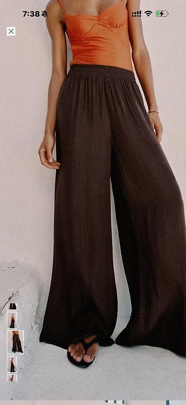 Şalvar, Zara, L, rəng - Qəhvəyi lalafo.az -da Şalvar, Zara, L, rəng - Qəhvəyi