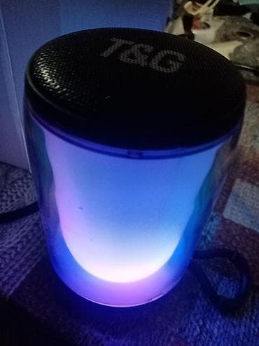 T&G portativ Bluetooth dinamik - Kompakt silindrik dizayn, üst