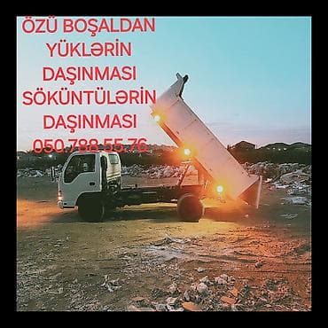 Özüboşaldan yük maşını ilə daşınma xidməti - Tikinti və təmir