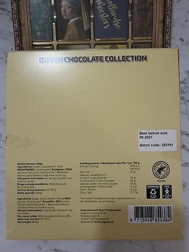 konfet: Dutch Chocolate Collection – “Hollandse Meesters” temalı şokolad dəsti — 2