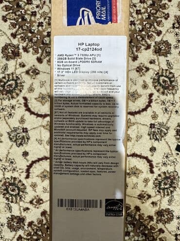 HP: Yeni HP 17.3 ", AMD Ryzen 3, 256 GB, Ünvandan götürmə, Pulsuz çatdırılma, Ödənişli çatdırılma — 2