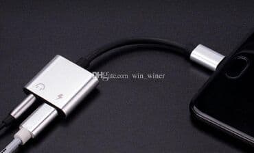 samsun s: KY-186 adapter. Type-C çıxışlıdır. 2 girişi var. Biri AUX girişdir — 6