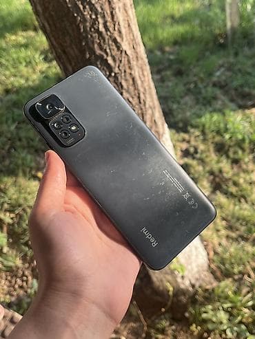 printer telefon: Redmi 128 GB, rəng - Qara, Barmaq izi — 2