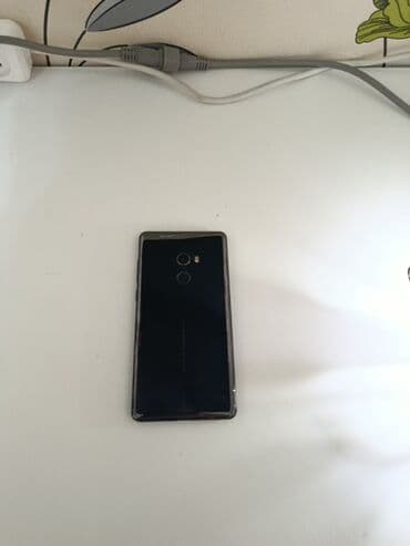 telefon nabran: Xiaomi Mi Mix 2, 128 GB, rəng - Qara, 
 İki sim kartlı — 3