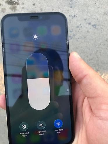 17 pro max mini: IPhone 12, 64 GB, Qara, Face ID — 2