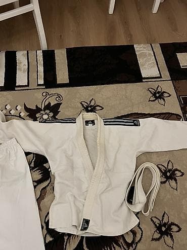 Комплекты одежды: Adidas uşaq üçün cüdo geyimi dəsti - Brend: Adidas - Rəng: ağ - — 2