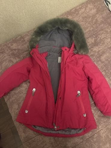 doona ikinci el: Okaïdi qız uşağı üçün qış gödəkçə - Rəng: çəhrayı (iç hissə boz) - — 2