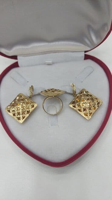 ysl libre qoxusu: Dəstə daxildir: Üzük, Sarı qızıl, 585 Əyar, 12 g — 2