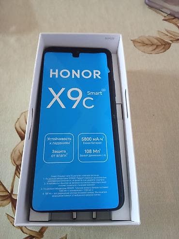 a7 samsung ekran: Honor X9c, 256 GB, rəng - Qara — 5