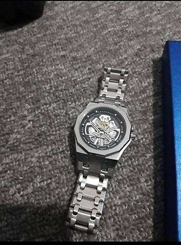 Çantalar: Yeni, Qol saatı, Perrelet, rəng - Gümüşü — 4