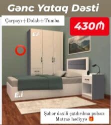 gəncə traktorlarının qiyməti: *Gənc yataq desti 430Azn 💥* Təhvil gün ərzində ✔️ Rəng seçimi var ✔️ — 1