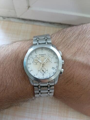 İşlənmiş, Qol saatı, Tissot, rəng - Gümüşü