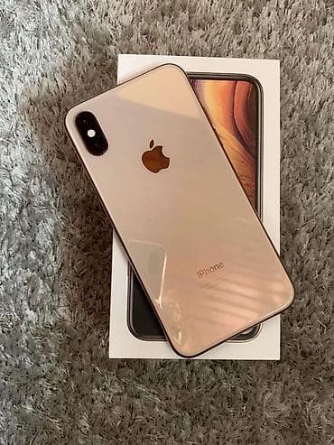 IPhone Xs Max, Qızılı, Face ID