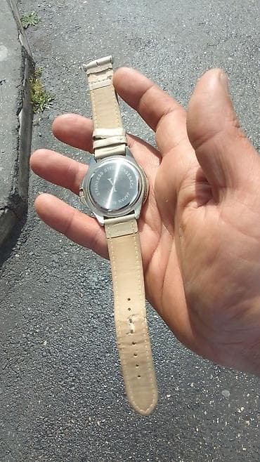 up saatlari: Kvarç mexanizmli kişi qol saatı - Siferblat: tünd boz rəngli, 3 — 2