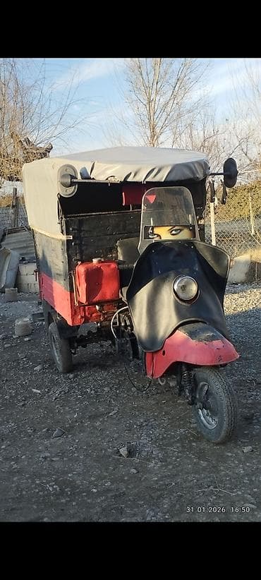 Аксессуары и тюнинг: Yükdaşıma üçün üçtəkərli motosiklet (kargo skuter) - Ön tərəfdə — 7