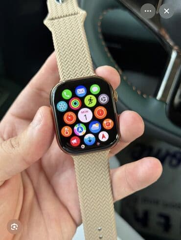 ağıllı saat: Yeni, Smart saat, Sensor ekran, rəng - Qızılı — 4