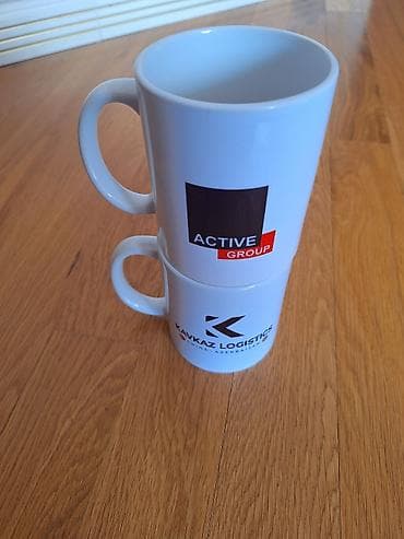 ofis əşyaları: Fincanlar, rəng - Ağ, Keramika, 300 ml, Türkiyə — 2