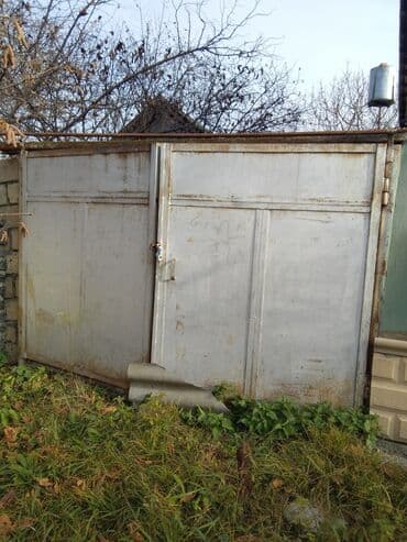 parket satılır: Dəmir Həyət darvazası, Yana açılan, Mexaniki, rəng - Boz — 2