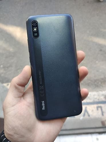 redmi mi9: Redmi 9A, 32 GB, rəng - Qara, Sensor — 3