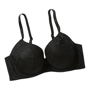 Бюстгальтер "TEMU", чёрный, новый, в своей упаковке, размер 105C, под