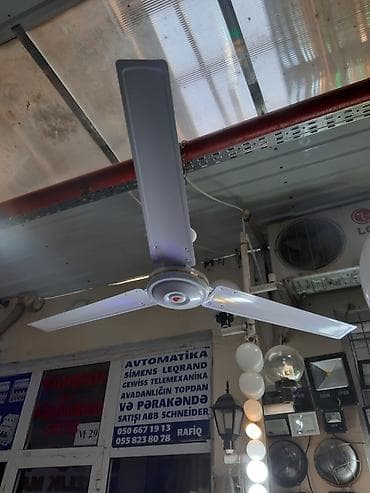 Ventilyator Yeni, Tavan üçün, Pərli, Kredit yoxdur, Ünvandan götürmə, Pulsuz çatdırılma, Ödənişli çatdırılma