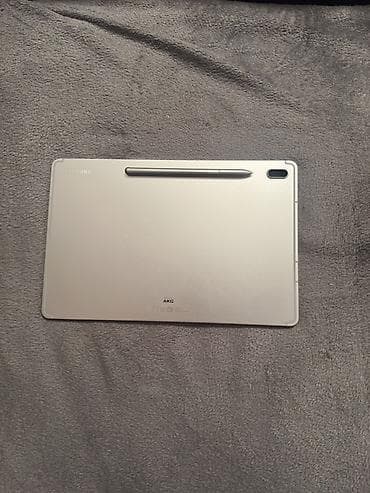 lg ka 10: Samsung Galaxy Tab (S Pen ilə) - Gümüş rəngli, metal gövdə - Arxa — 1