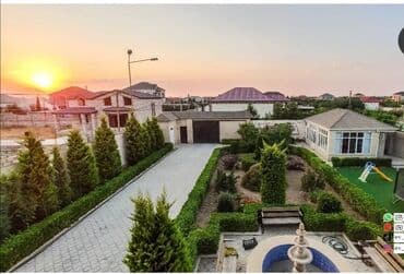 купить квартиру в бузовнах: Баку, Бузовна, 390 м², 7 комнат, Без бассейна, Комби, Газ, Электричество — 3