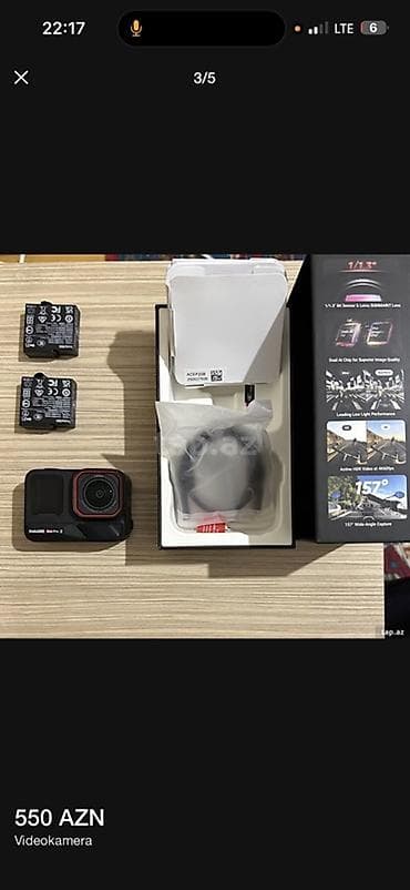 Insta360 Ace Pro 2 – 8K AI-Powered Action Cam (Leica ilə birlikdə