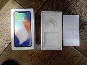 iphone x adapter: Apple iPhone X qutusu və sənədləri Məhsulun təsviri: - Orijinal Apple — 2