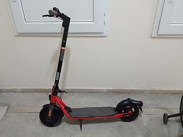 Elektrik skuter – qırmızı-qara dizayn - Şəhər içi rahat və səssiz