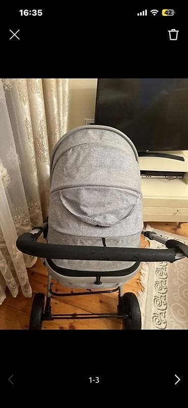 Çıxarıla bilən beşikli araba