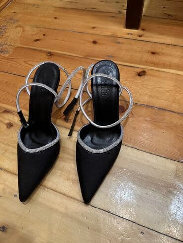 tangetka ayaqqabi modelleri: Tuflilər, Ölçü: 37, rəng - Qara, Yeni — 1