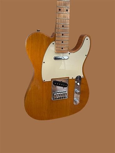 rock gitara: Squier by Fender Tele elektrik gitara - Model: Squier Tele (Fender — 3