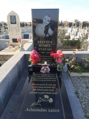 сборка канцтоваров на дому: Hər növ qəbir daşlarının sifarişi və guraştirmasi qəbul olunur — 2