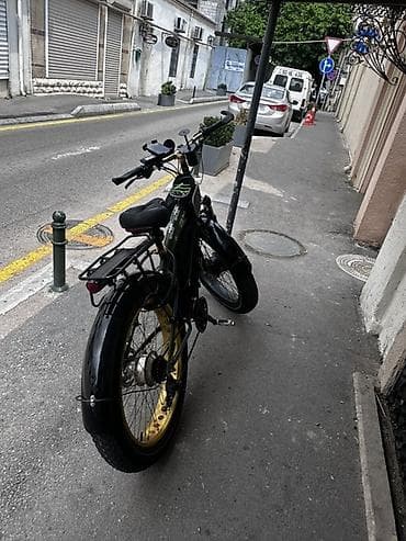 islenmis velosipedler: İşlənmiş Elektrik velosipedi 26", sürətlərin sayı: 24, 750 < Vt, Ünvandan götürmə — 4