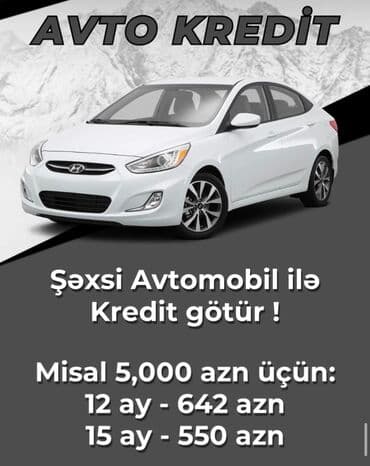 Şəxsi avtomobilinizi girov qoyaraq kredit götürmək imkanı təklif