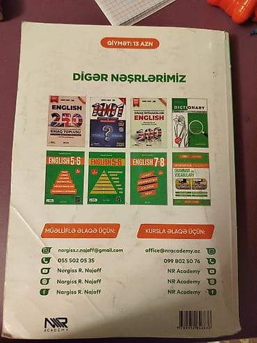 inglis dili kurs: İngilis Dili – Grammar & Vocabulary” Nərgiz R. Nəcəf Nəşr: 9-cu — 2