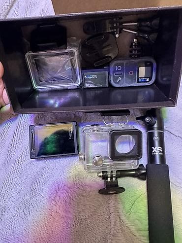 sualtı kamera: GoPro HERO4 Silver aksion kamerası dəsti Cemi 4 defe istifade olunub — 2