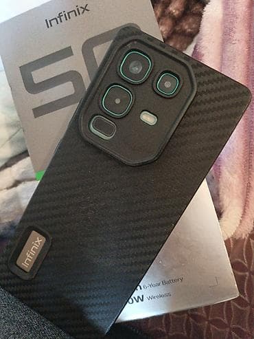 kamer: Infinix Note 50, 256 GB, Simsiz şarj — 2