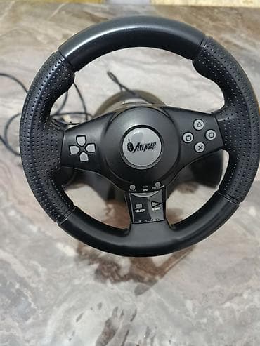 Avenger markalı simulyator sükanı - Stolüstü quruluşlu, kabelli oyun