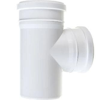 Трубы для канализации: Plastik kanalizasiya “T” birləşdirici (tee) - Material: yüksək — 1