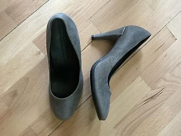 Tuflilər, Ölçü: 37, rəng - Boz, Yeni