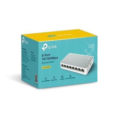 TP-Link TL-SF1008D 8-port 10/100Mbps masaüstü şəbəkə sviçi