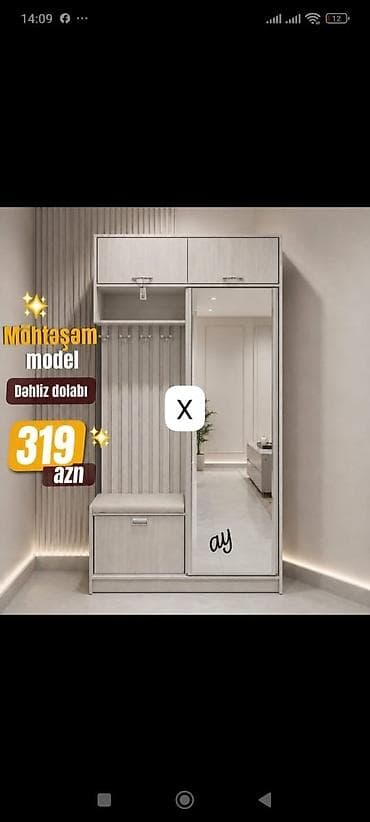 Möhtəşəm model dəhliz dolabı – 319 AZN - Funksional dizayn: asılqan lalafo.az -da Möhtəşəm model dəhliz dolabı – 319 AZN - Funksional dizayn: asılqan